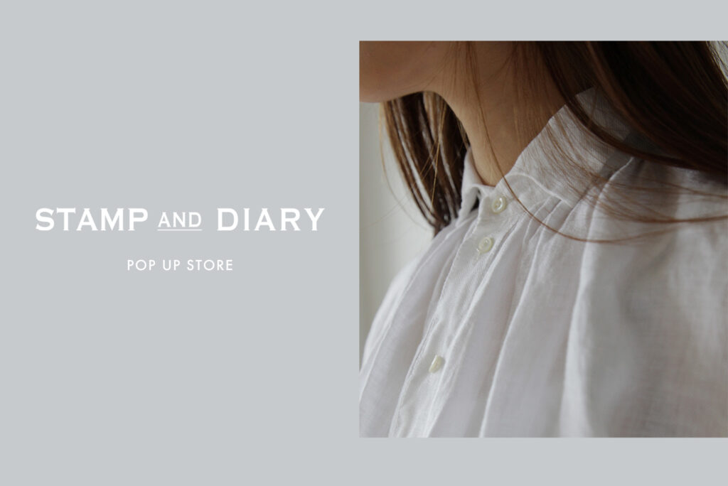 STAMP AND DIARY – POP UP STORE –